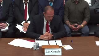 David Grusch testifies to Congress UFO Disclosure 1