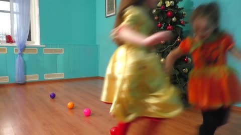 Five little Babies Jumping on the bed