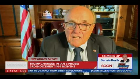 Rudy Giuliani SCREAMS at Jack Smith After Latest Junk Indictments Against Trump
