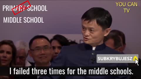 Jack Ma o porażkach. Nigdy się nie poddawaj. Motywacja od twórcy Alibaba i Aliexpress