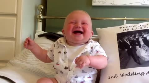 Cutie Baby laughing and chuckling 2022