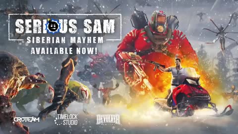 Serious Sam Siberian Mayhem - Launch Trailer PS5 Games