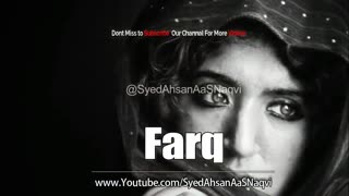 Farq... - Silent Message - Narrated By Syed Ahsan AaS