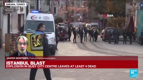 Several dead, injured as strong blast rocks central Istanbul • FRANCE 24 English