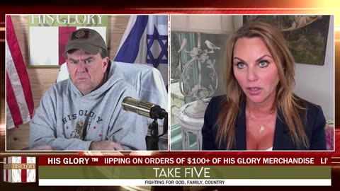 Lara Logan - Host of 'The Rest of the Story' joins His Glory: Take FiVe