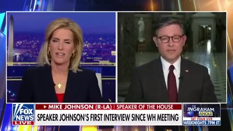 Speaker Johnson says he speaks 'pretty frequently' with President Trump about border deal