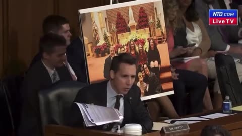 Senator Hawley rails AG Garland about the FBI's targeting of Catholics with infiltration and spying