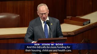 Rep. Rose Speaks in Support of FY25 NDAA Legislation