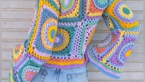 How to use crochet elegant fashion design?