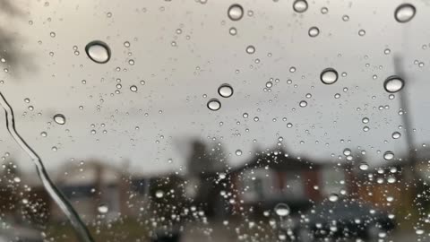 Raindrops and Chill: The Perfect Background for Relaxation and Meditation