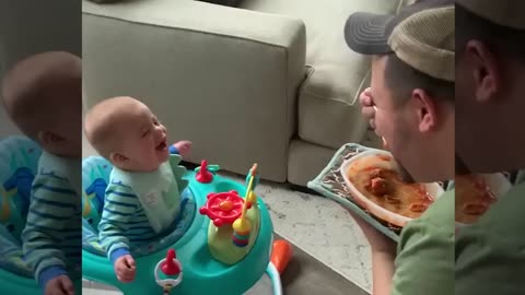 Funny and sweet father videos 2023 with babies XD