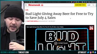 Bud Light Sales DROP TO WORST EVER, Sponsor NUDE MEN In Front Of KIDS At Pride, GET WOKE GO BROKE