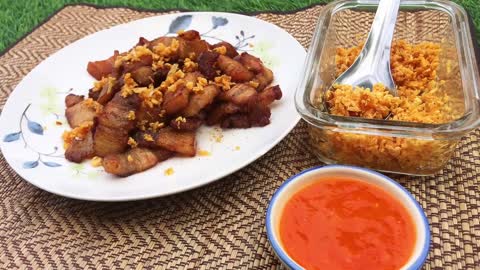 สอนทำอาหารไทย หมูสามชั้นคั่วเกลือ เมนูอาหารจานด่วน อร่อยง่ายๆ ทำอาหารง่ายๆ | ครัวพิศพิไล