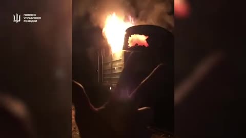 Two diesel locomotives were destroyed in Russia — details