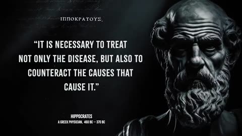 Hippocrates' Life Lessons you should know Before you Get Old