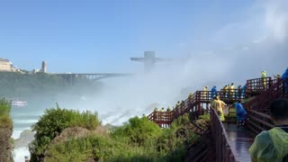 More Footage of Bridal Veil Falls on Goat Island in Niagara Falls State Park Niagara Falls, New York