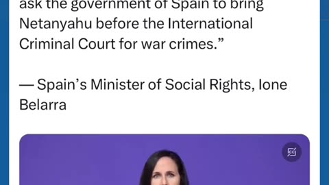 SPAIN TO GET ISRAEL TO ICC