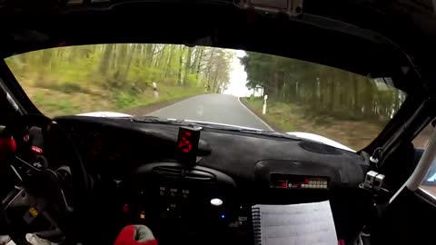 Stages 6 and 8 of the 2013 Zeltner Sachsen Rallye aboard a Porsche GT3