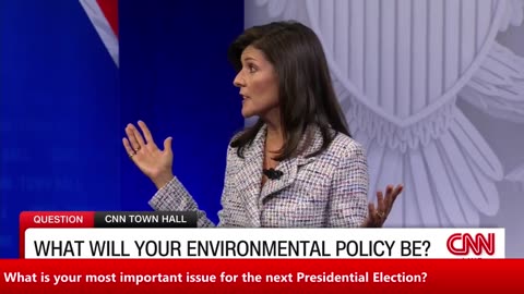 CNN Towhall with Nikki Haley