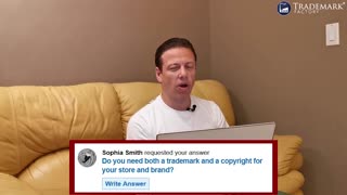 Do You Need Both A Trademark And Copyright For Your Store And Brand? | You Ask, Andrei Answers