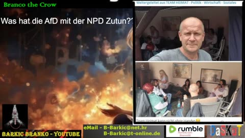 Was hat die AfD mit der NPD Zutun???? Ist die AfD abwegig????