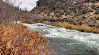 Central Oregon – Steelhead Falls – Crooked River at Triple Speed!