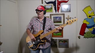 "I Couldn't Leave You if I Tried" by Rodney Crowell bass cover