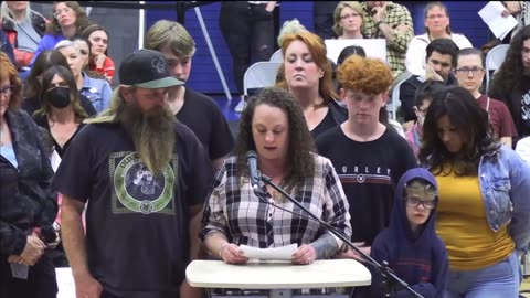 Parents and students speak out at the Chico Unified School District meeting in California LGBTQ