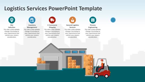 Logistics Services PowerPoint Template