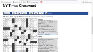 NY Times Crossword 14 Aug 23, Monday