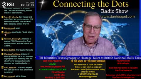 2022-01-16 16:00 EST - Connecting the Dots: with Dan Happel