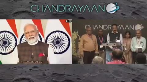 Chandrayan 3 Landing on Moon Video