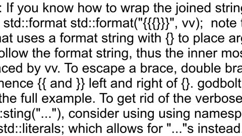 concatenate ranges using join