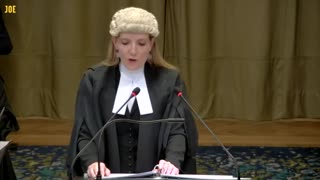 Irish lawyer's stunning speech at The Hague accusing Israel of genocide in Gaza