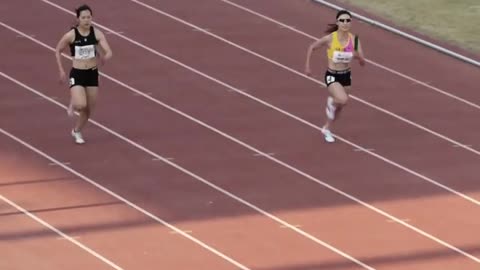 A crazy women's relay team that competes head-to-head against the strongest team