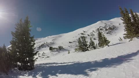 Brown's pass ridge, Jan. 30, 2022