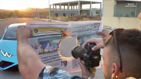 Creative Photography with LAMBORGHINI _ Behind The Scenes