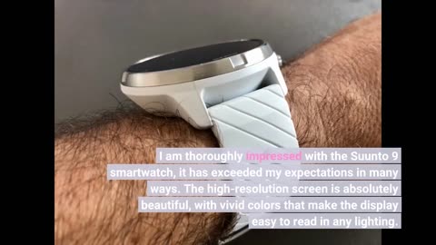 Honest Comments: Suunto Suunto 9 (sunto Nine) Smart Watch GPS [Japan genuine]
