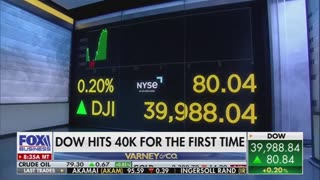 May 16, 2024 - Dow Jones Industrial Average Hits 40,000 ($DJIA)
