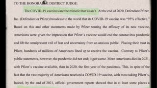 Pfizer Law Suit | Check Description