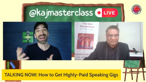 How To Get Highly-Paid Speaking Gigs | Tim David | KAJ Masterclass LIVE