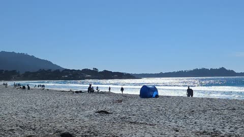 Sunny Carmel Beach