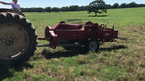 Cockshutt 550 and a Ford Baler