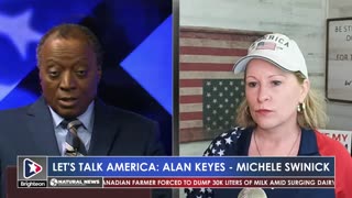 456: The Current State Of America & How To Save Her - Michele Swinick Joins Dr. Alan Keyes On Brighteon TV