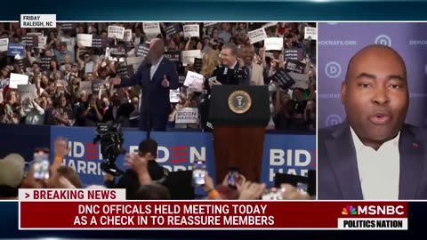 WATCH: DNC Chair Tells MSNBC We Have Biden's Back