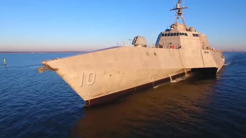 The US LCS Independence - the Warship Come from the future
