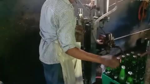Soda Making Machine _ Glass Bottle Soda Filling Machine _ Glass bottle Soda Filling And Capping