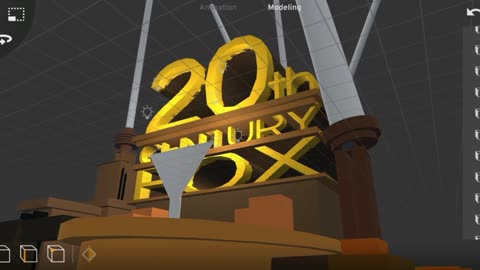 Making 20th Century Fox Logo in Prisma3D #20thcentury #prisma3d #G6