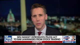 Sen. Josh Hawley: Pelosi is the perfect example of what should not be happening in DC