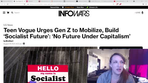 Get woke, go broke! Teen Vogue urges Gen Z to build a "Socialist Future"!